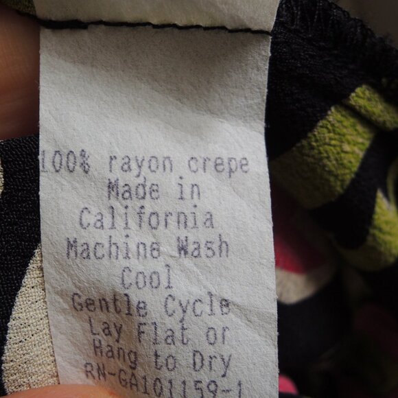 Pink Wheels Black & Pink Floral Abagail Retro 30s 40s Dress S - Picture 12 of 12